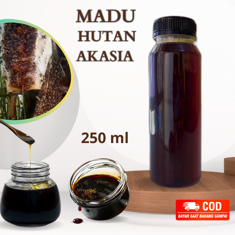 

Madu Asli - Madu Hutan Akasia (250 ML) Madu Sialang - Madu Hutan Liar - Madu Murni