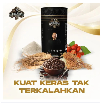 

[ FREE BONUS ] Kopi Sang Gladiator by Vicky Prasetyo - Kopi Vitalitas Pria Penambah Stamina