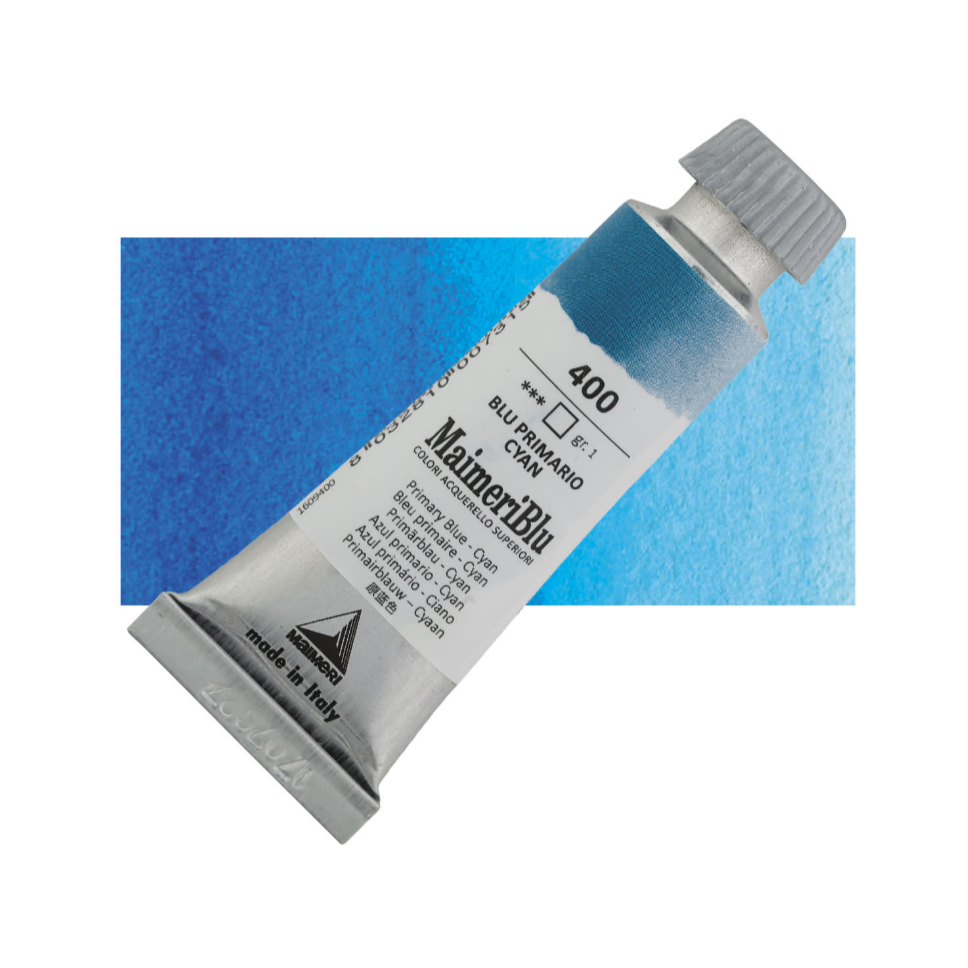 

Cat Air Lukis Maimeri Blu Watercolour 12ml MaimeriBlu Primary Blue Cyan 400 M1609400 - PC