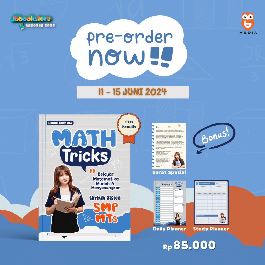 [ READY STOK ] Math Tricks SD/MI / Math Tricks SMP/MTS - Lianna Nathania