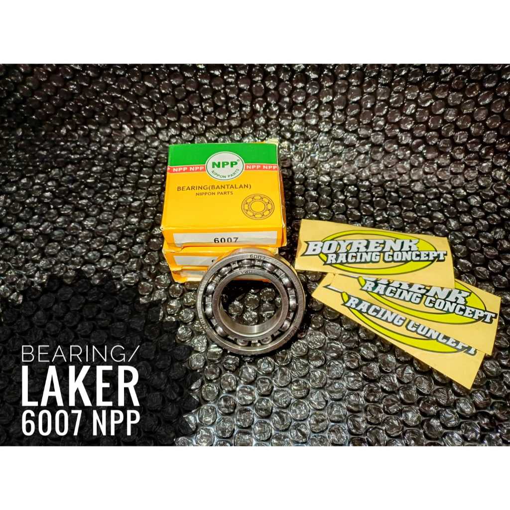 BEARING LAHER LAKER KRUK AS 6007 NPP
