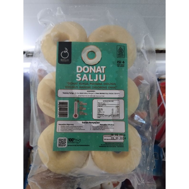 

BONJU DONAT SALJU ISI 6 PCS