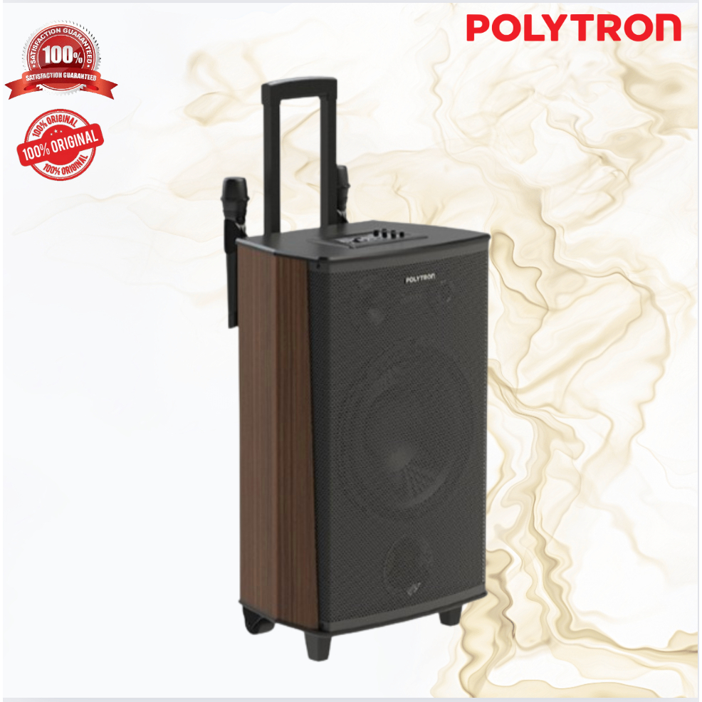 SPEAKER BLUETOOTH AKTIF POLYTRON PASPRO10F6/PASPRO-10F6/PASPRO 10F6/POLYTRON SPEAKER WIRELESS/POLYTR