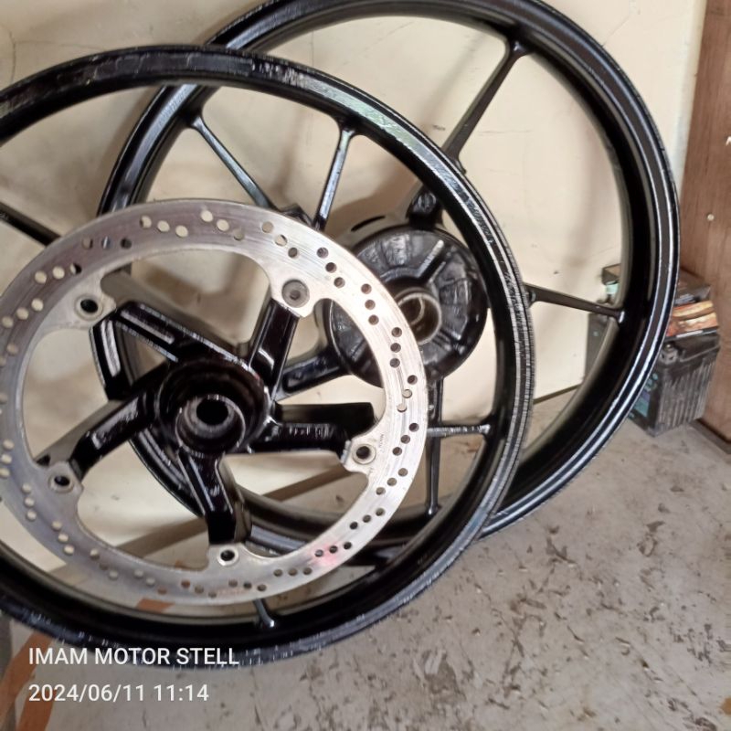 velg satria fu 1set papasan ori copotan suzuki enkei