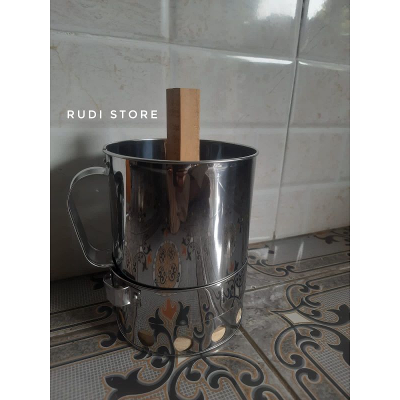 cetakan pentol bakso aci manual stainless kecil jumbo diameter 15