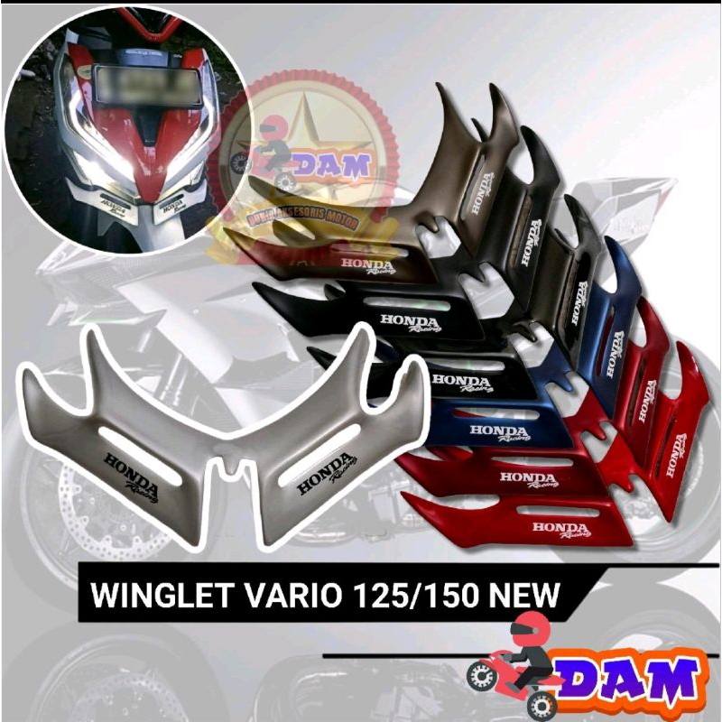 winglet vario 125 150 new 2018 2019 2020 2021 2022 keyless cbs iss