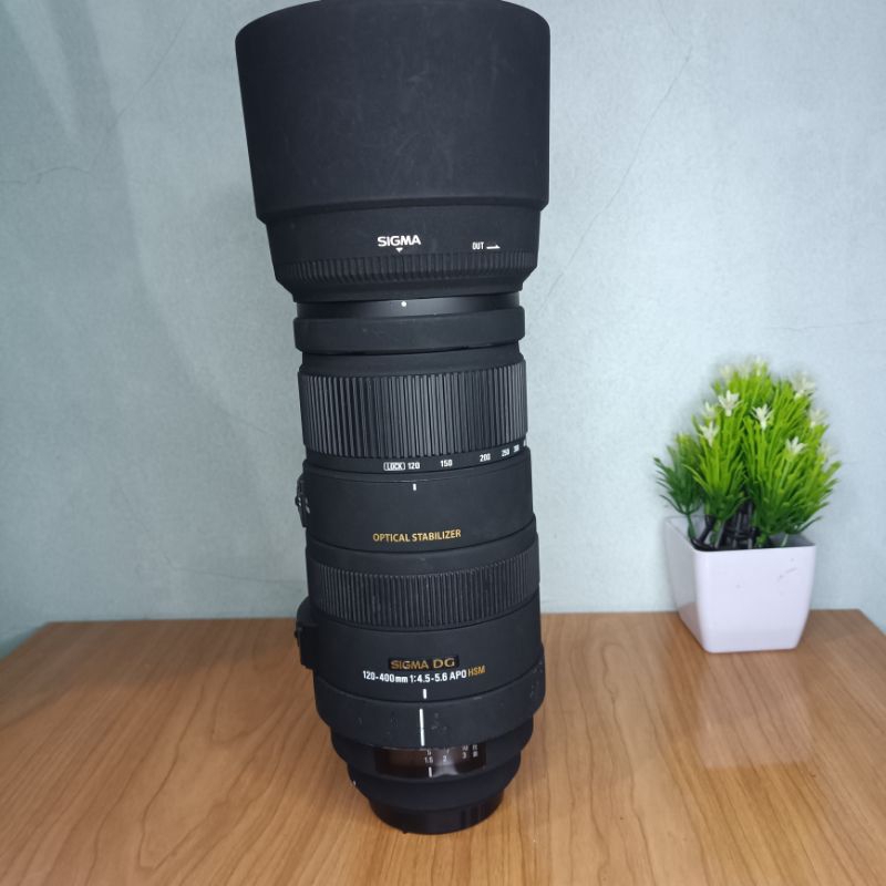 Lensa sigma 120-400mm FOR CANON / Sigma 120-400mm f4.5 hsm