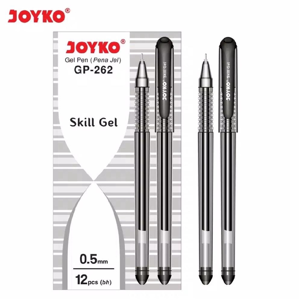 

Ofi54 Gel pen Joyko GP 262 Skill Gel 12 pcs
