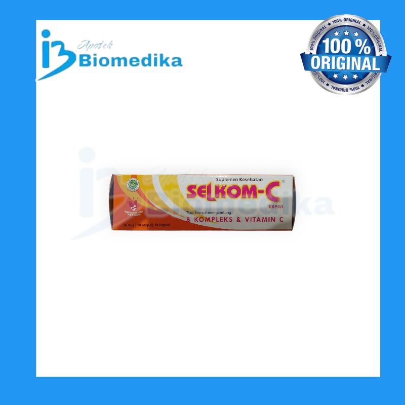 SELKOM C 1BOX 10STRIP VITAMIN