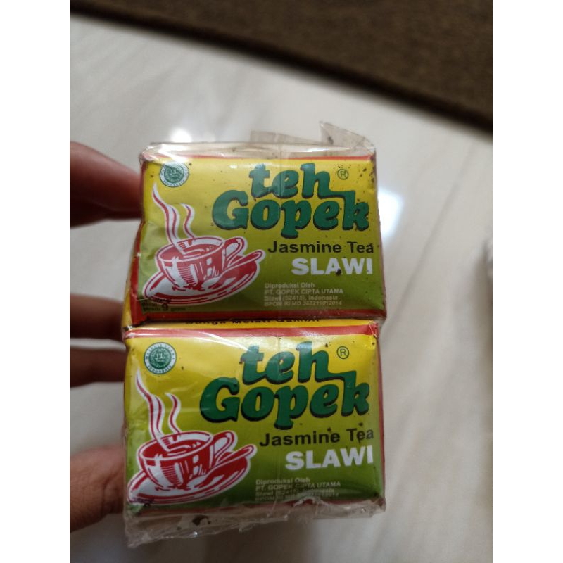 

teh gopek khas atau asli tegal slawi isi 10 pcs