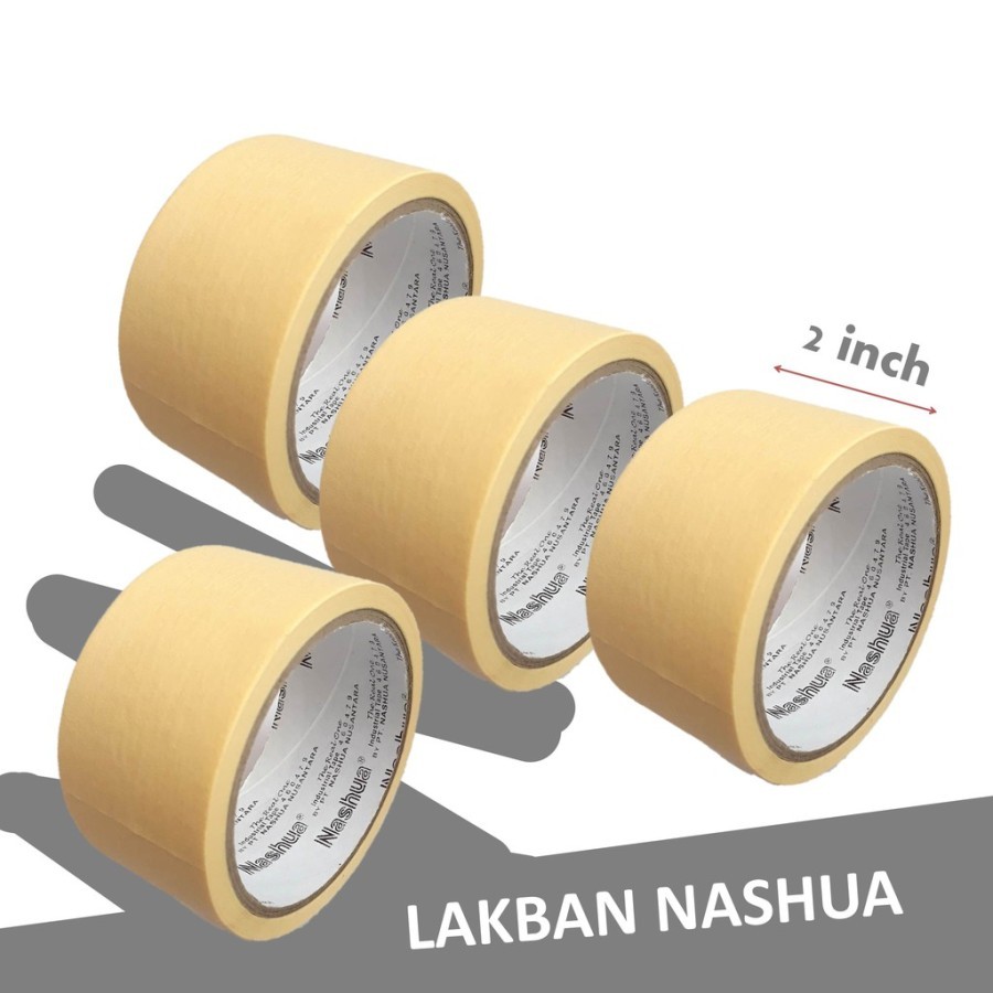 

MASKING TAPE / LAKBAN KERTAS MERK NASHUA UK 2 INC SATUAN