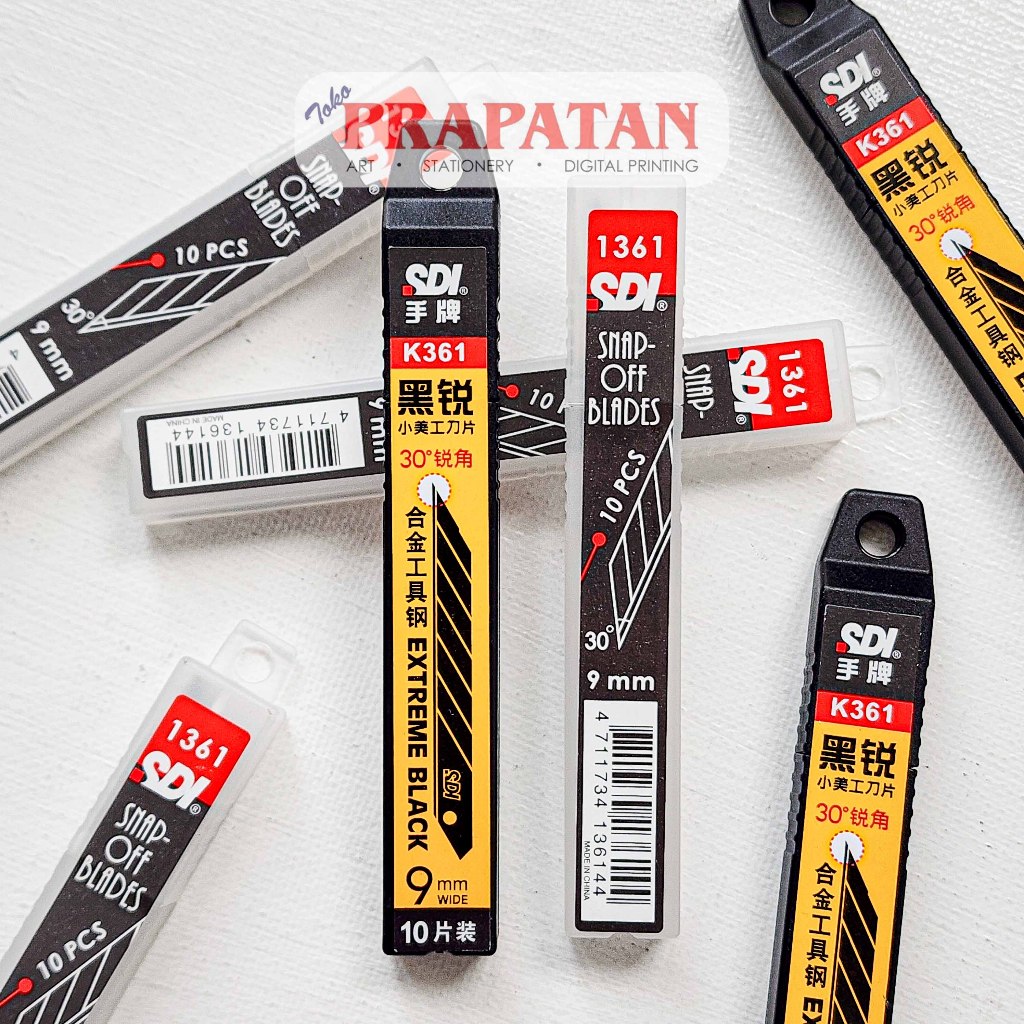 SDI Cutter Blade Refill 30 Derajat | Isi Cutter