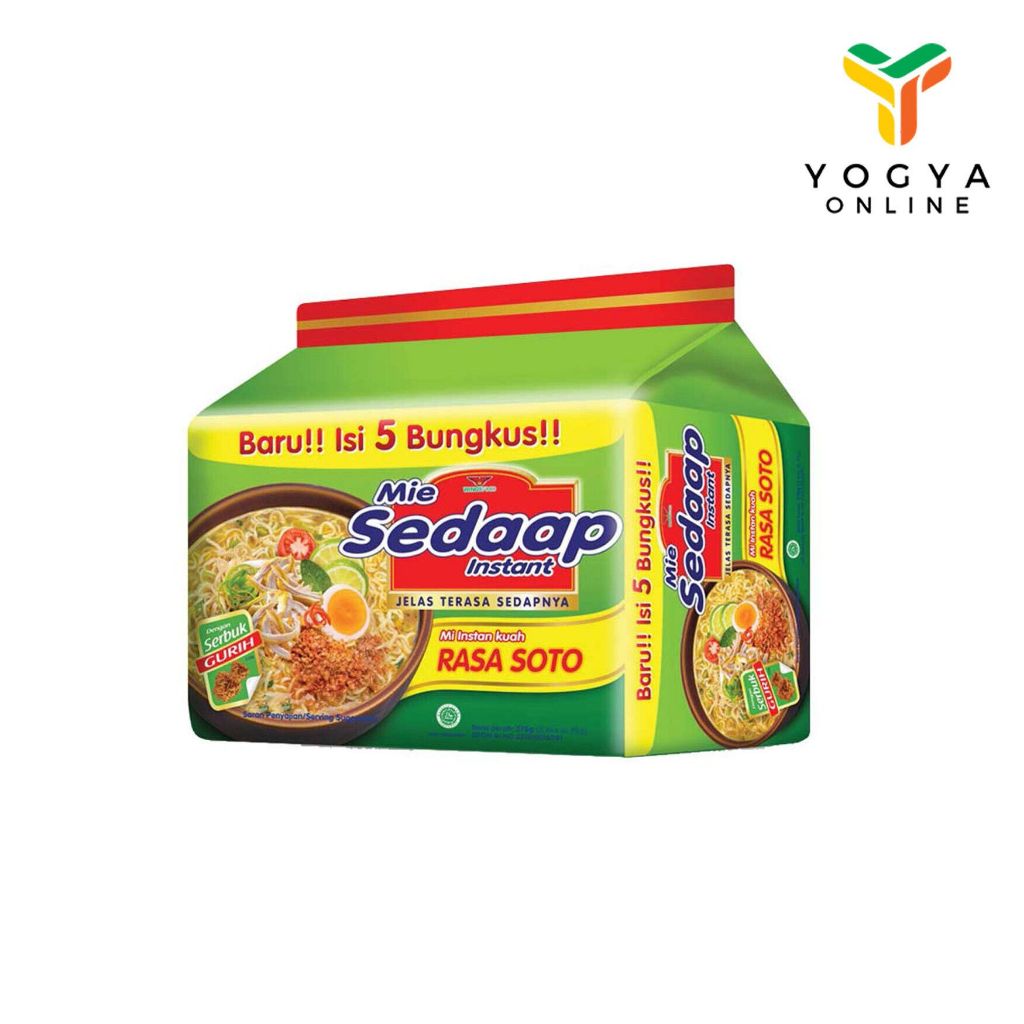 

Sedaap Mie Rasa Soto 5X75 Gram