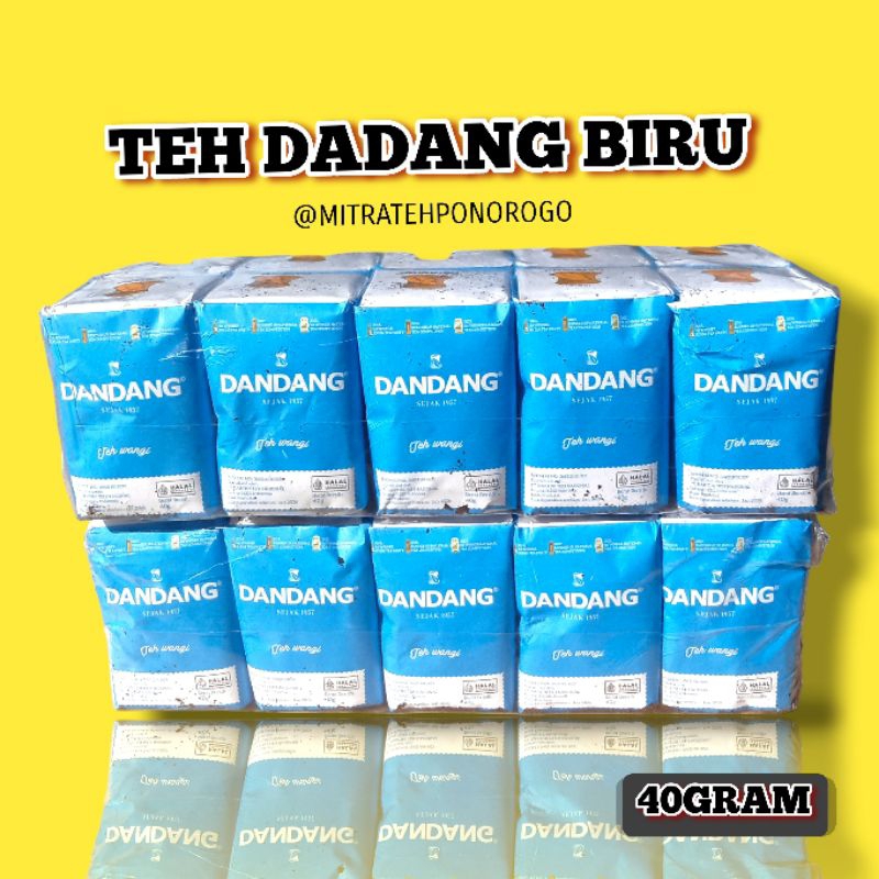 

TEH DANDANG BIRU 40GRAM ISI 10PCS. TEH RACIKAN SOLO