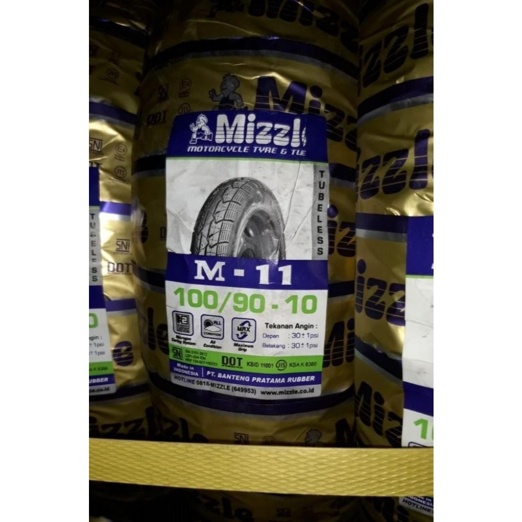 Ban MIZZLE 100/90-10 M-11 VESPA, PIAGGIO ZIP MOTOR SCOOTER