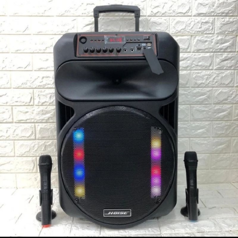 Speaker portable wireless NOISE 899E original 15inch bluetooth