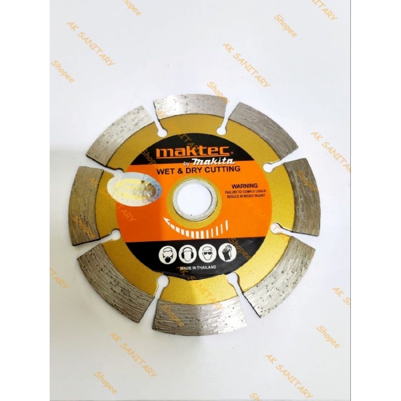 Diamond Wheel MAKTEC Kering Mata Potong Gerinda Keramik 4" inch MAKTEC