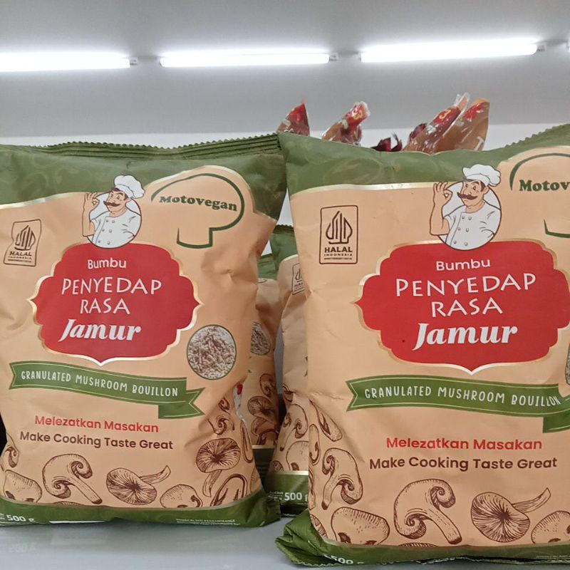 

Motovegan penyedap rasa jamur