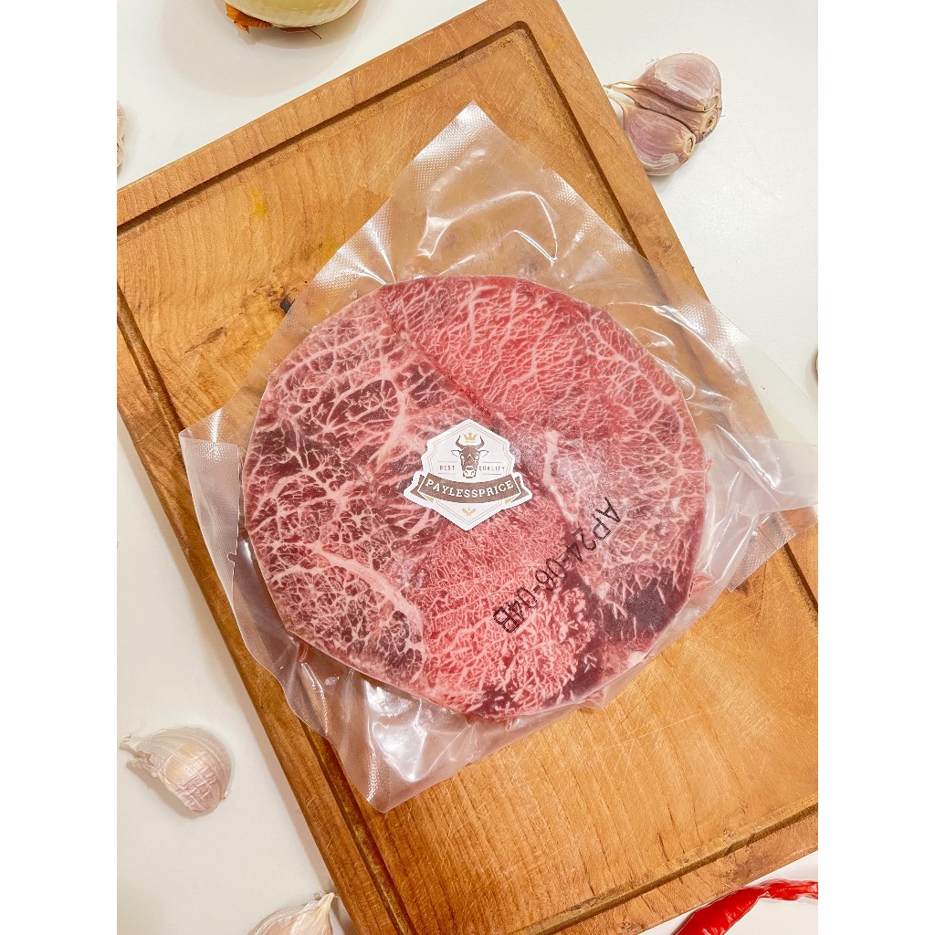 

Daging sapi wagyu ribeye/cuberoll meltique/beef steak 200gram
