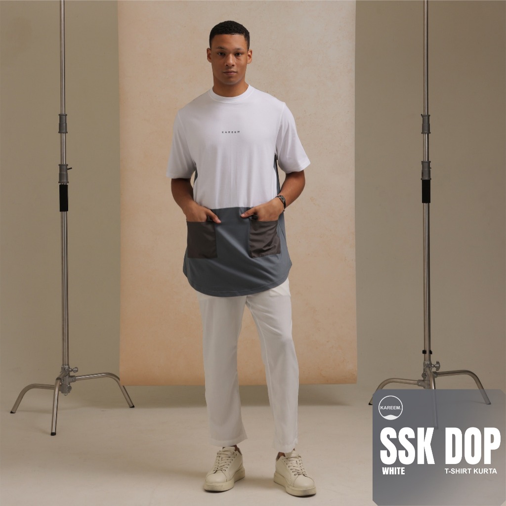 KAREEM SSK DOP KAOS KURTA LENGAN PENDEK