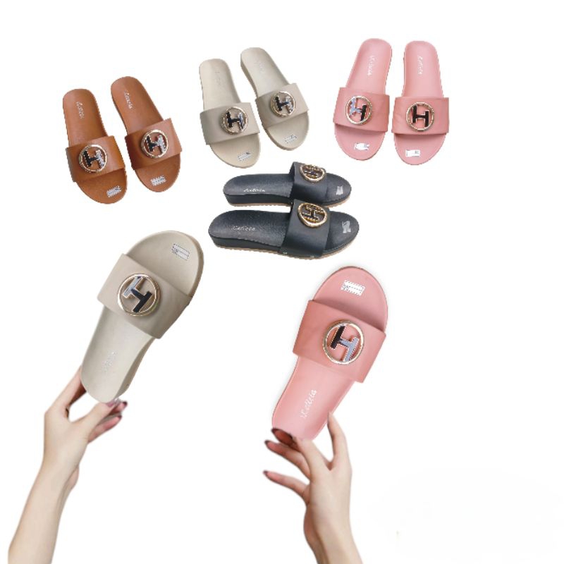 Sandal Wanita Sandal Sol Puyuh Wanita Tren