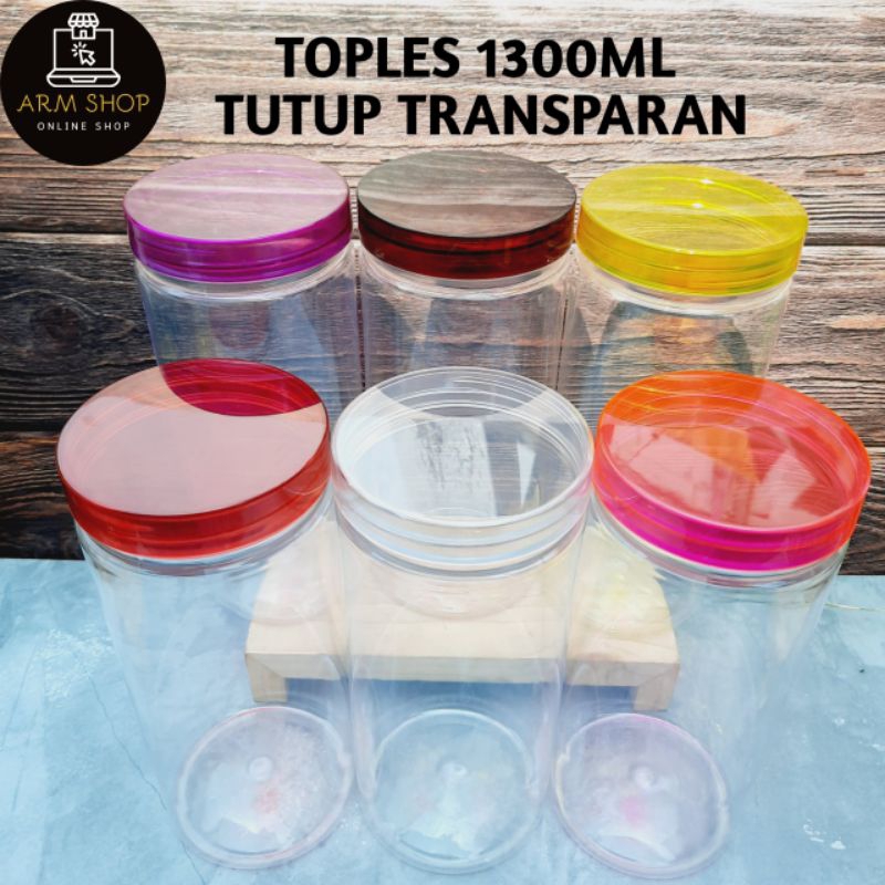 TOPLES 1300ML TRANSPARAN / TOPLES TABUNG 1300ML /  TOPLES 1300ML / ARM_OLSHOPP