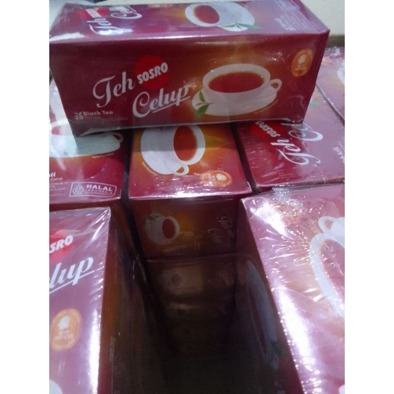 

teh Sosro celup black tea