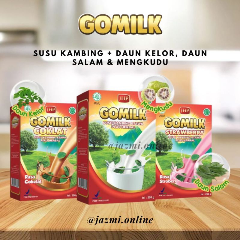 

GOMILK Susu Etawa plus Herbal 200gr
