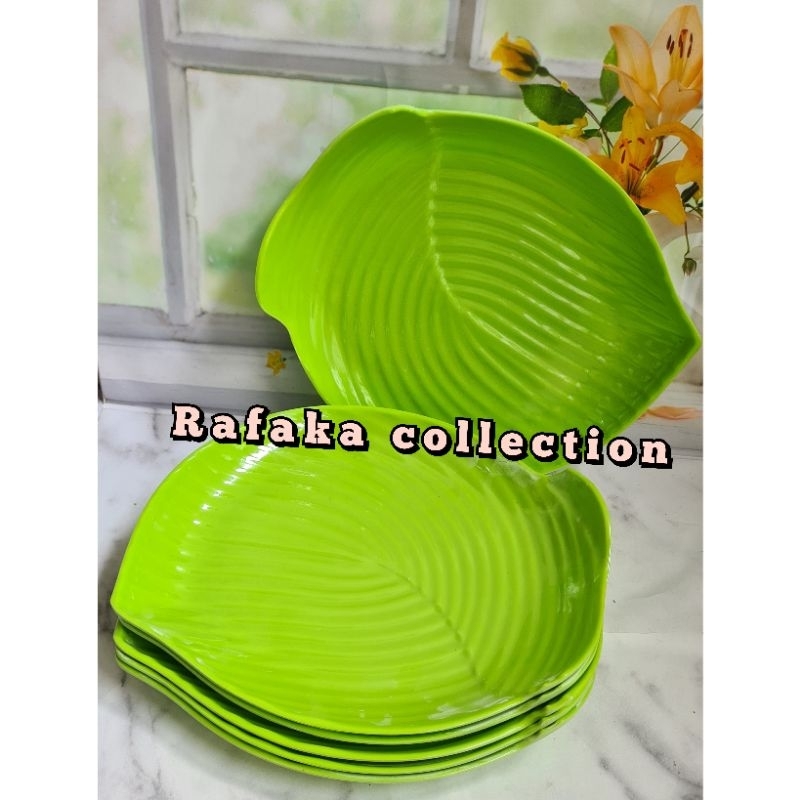 PAKET 1.LUSIN PIRING SAJI MELAMIN BESAR MOTIF ULIR TIMBUL