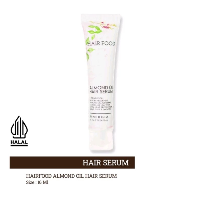 ILVASTO Sinergia Serum Almond 1x16ml Kemasan Baru- Serum untuk menguatkan akar rambut