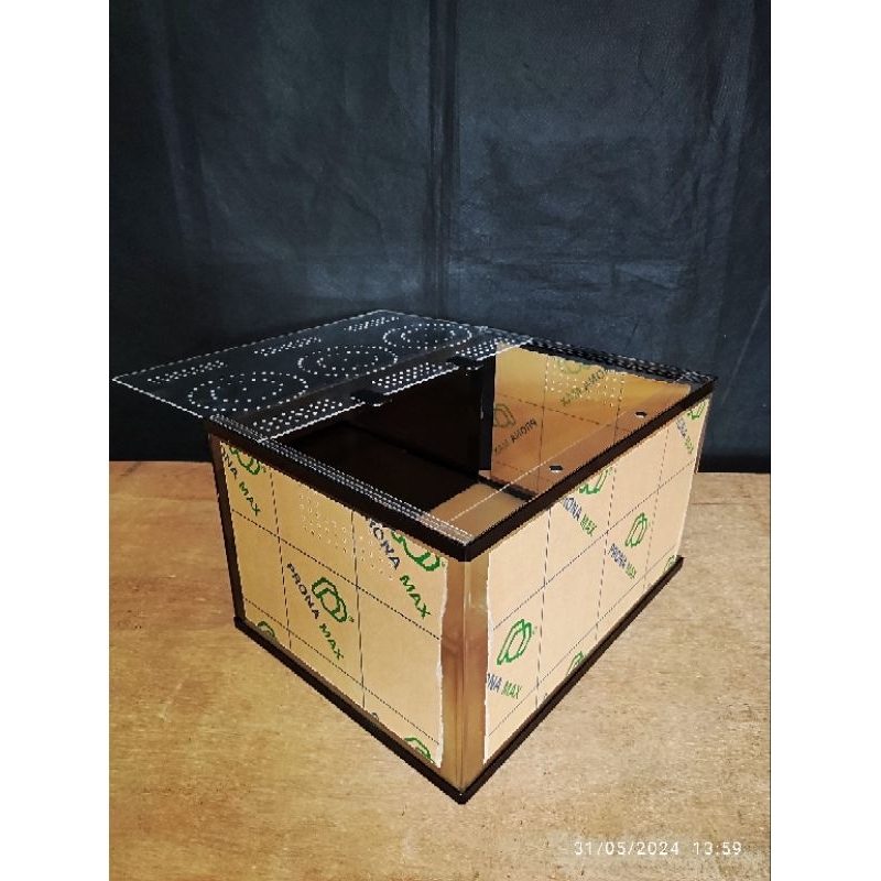box mini kandang humster // kandang reptil//box akrilik serbaguana