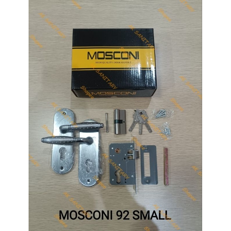 Handle Kunci Pintu Kecil MOSCONI - Kunci Pintu Kecil + Body 16cm 1 Set