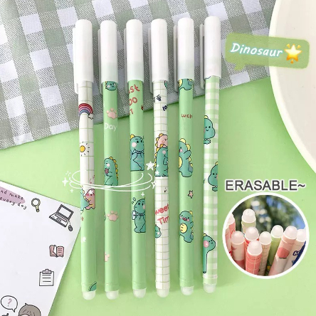 

❗BALLPOINT AJAIB❗ Pulpen Gel Karakter Lucu Bisa Hapus