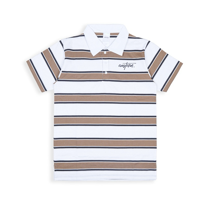 Rugby Shirt  Lengan pendek Polo Shirt Polo Lengan Pendek Stripe