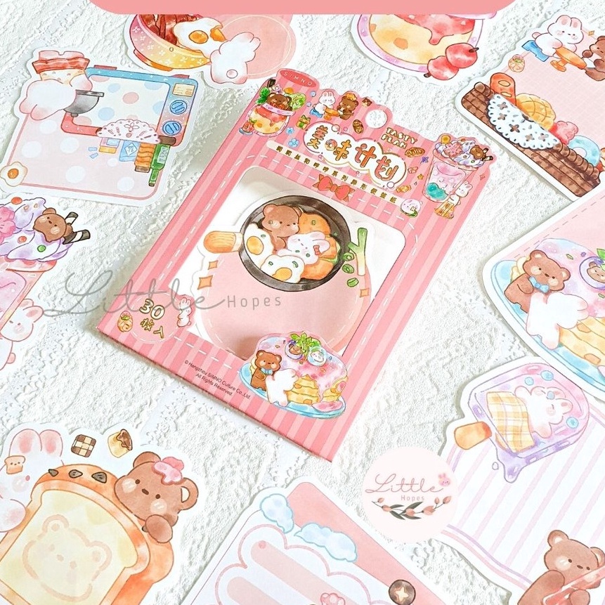 

Wow 3 Lembar Notes Kertas Memo Pad Catatan Diary Dekorasi Scrapbook Stationery Cute Bear Bunny Series Unik Murah Lucu