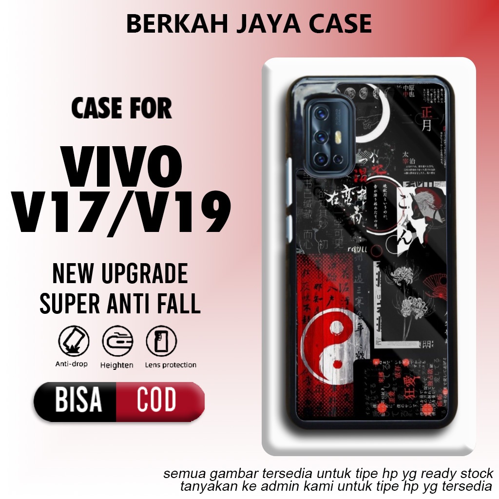 Case Vivo V17 V19 Terbaru - Casing Vivo V17 V19 - Motif Art 02 - Hardcase Premium Glossy - Softcase 