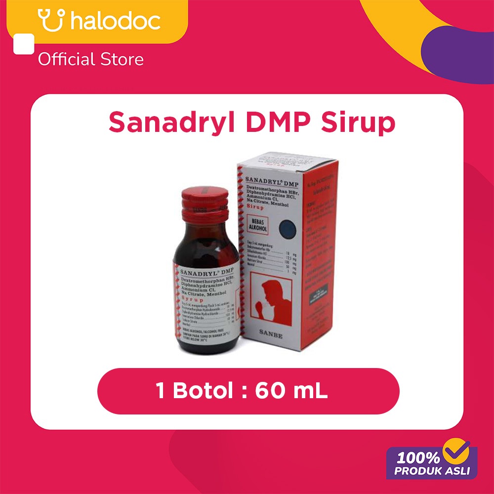 Sanadryl DMP Sirup 60 ml