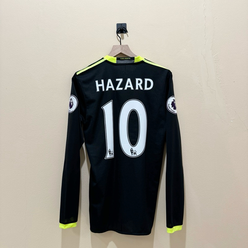 Jersey Original Chelsea Away 2016/2017 Player Issue LS Longsleeve EPL Version Hazard #10
