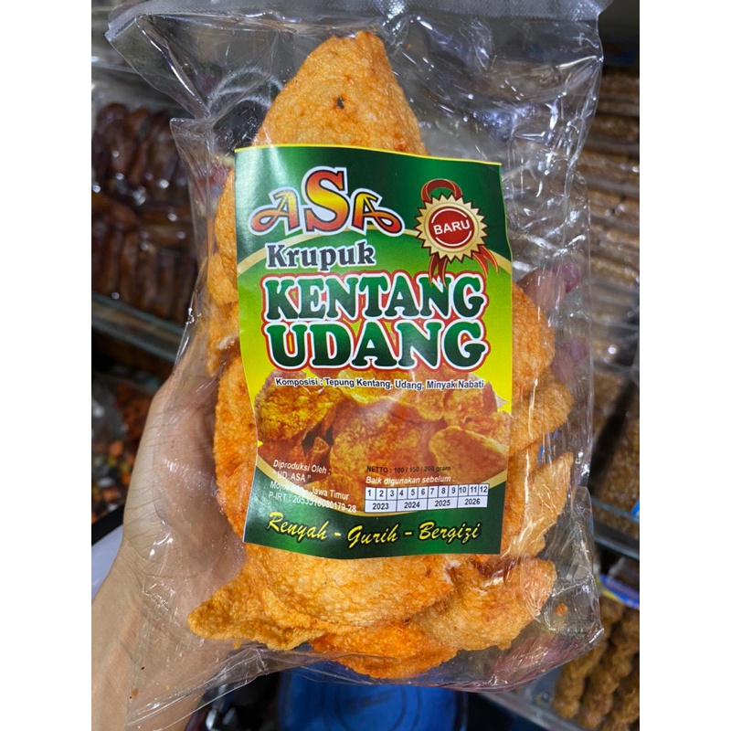 

PROMO BESAR KRIPIK KENTANG UDANG GURIH MANIS PEDAS RENYAH TERMURAH