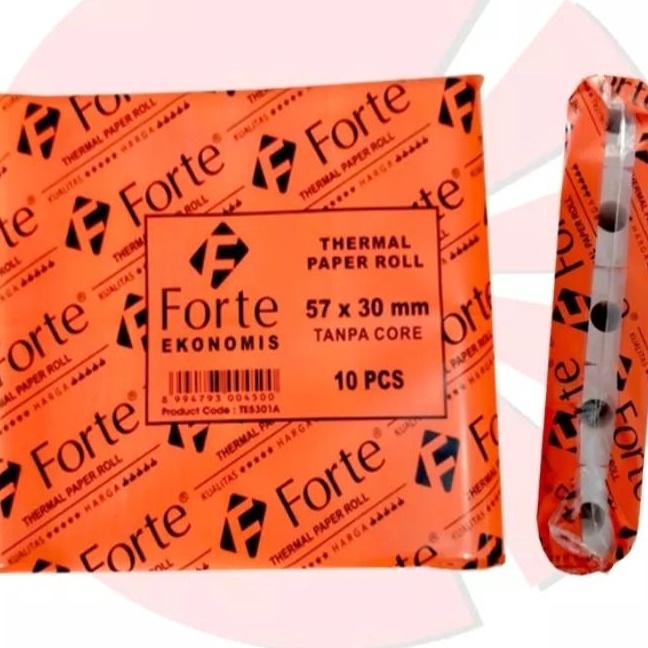 

Termurah Kertas Thermal Forte 57x3 1 Roll Economies kertas struk kasir Edc