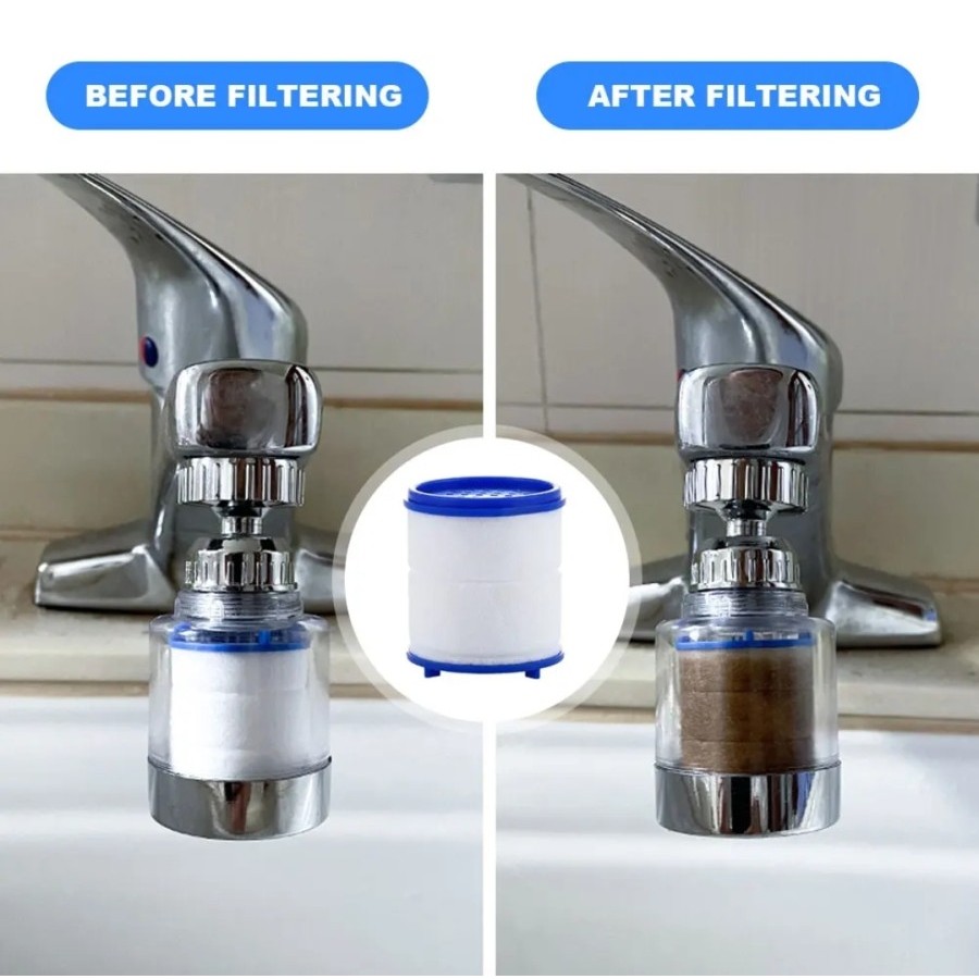 Filter Kran AIr Saringan Kran Flexible Filter Wastafel Dapur FKP-1
