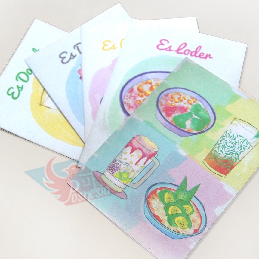 

berkualitas Postcard Kartu pos Posnesia Seri Es