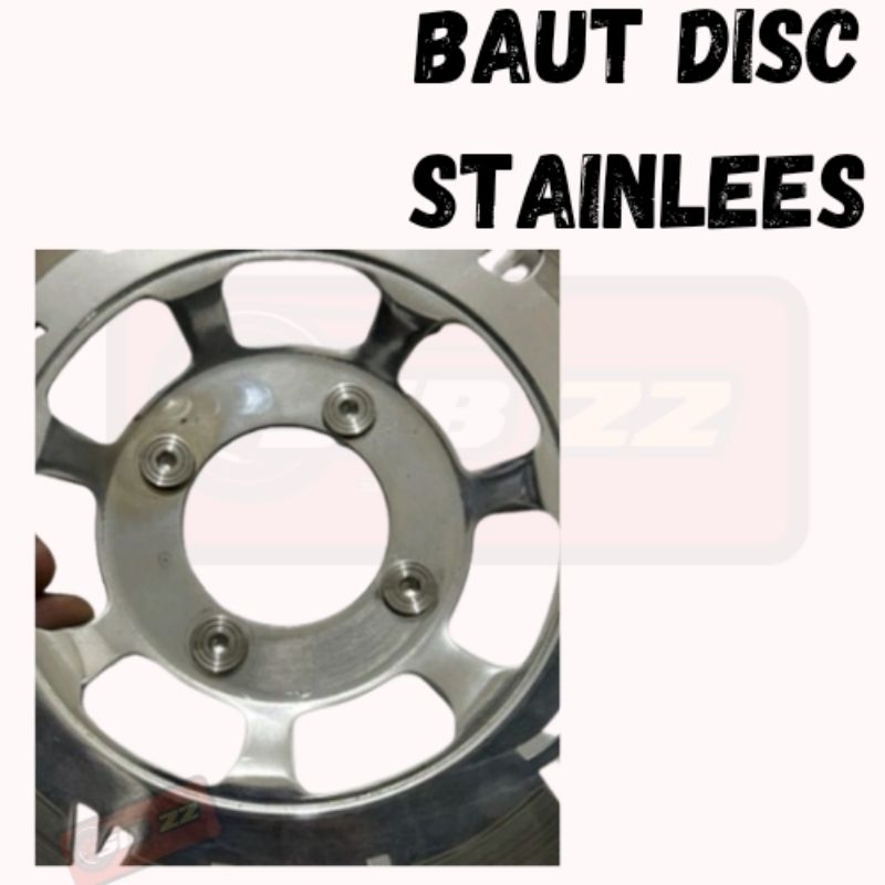 baut disc stainlees baut cakram stainlees baut L disc cakram stainlyss