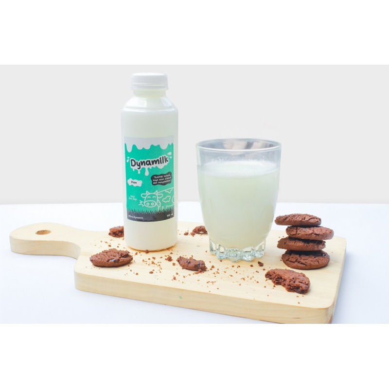 

Susu murni Dynamilk rasa plain