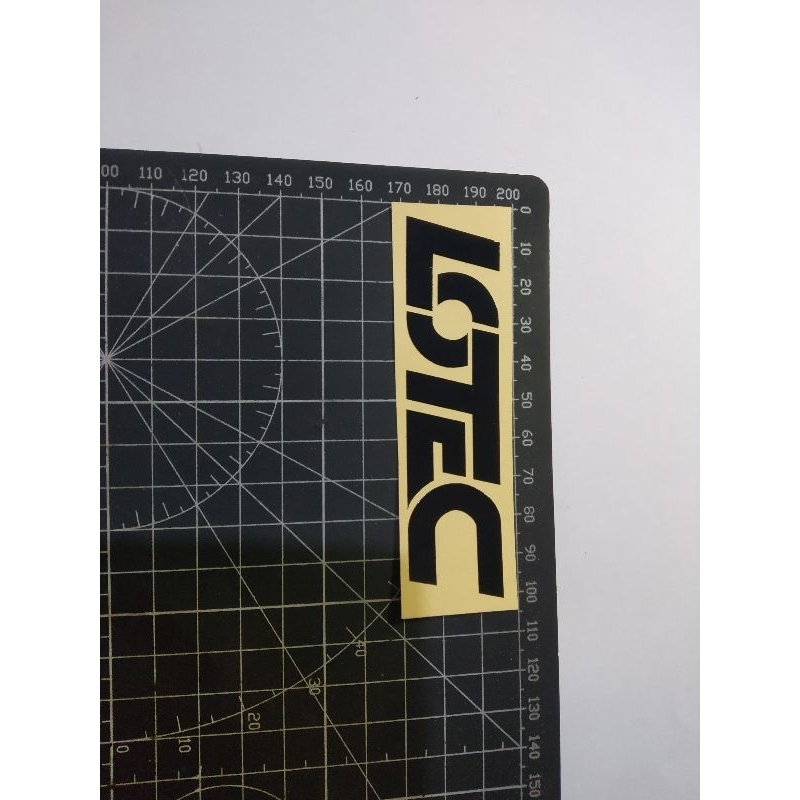 

cutting stiker lotec