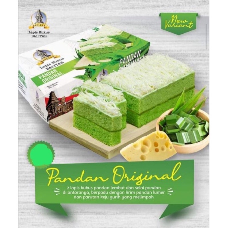 

BURUAN ORDER GAN NEW VARIAN LAPIS KUKUS BALITAR PANDAN ORIGINAL