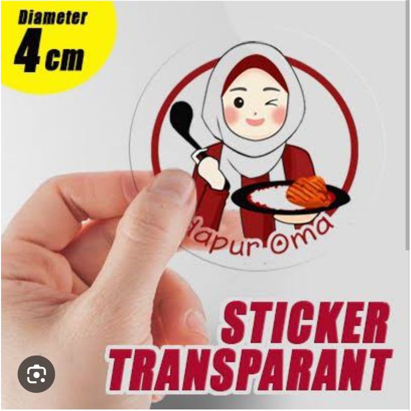 

stiker label nama makanan dan minuman (gratis design) isi 50pcs