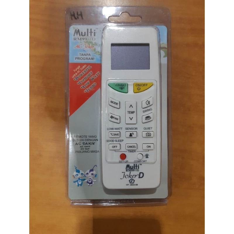 Remote AC Daikin / Remot AC daikin untuk semua AC Daikin