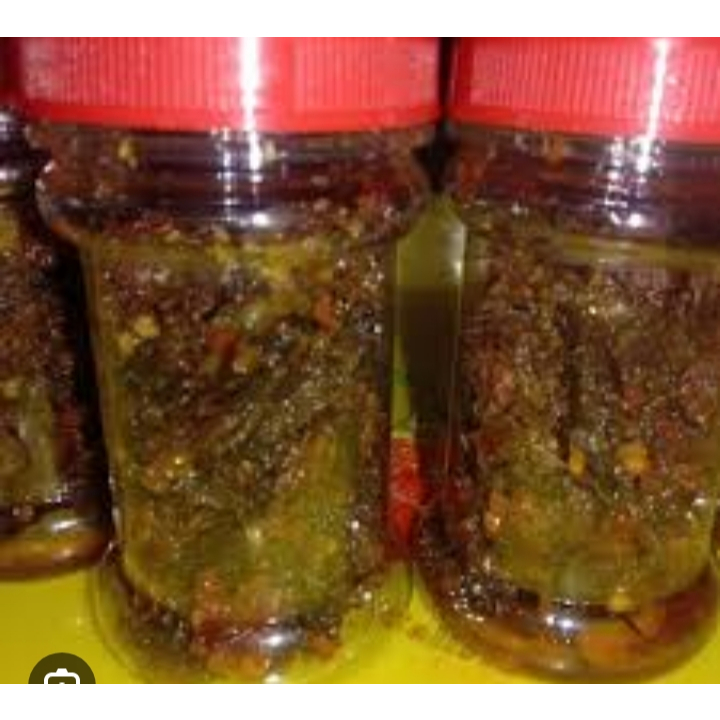 

sambal bandeng kemasan botol 150 ml