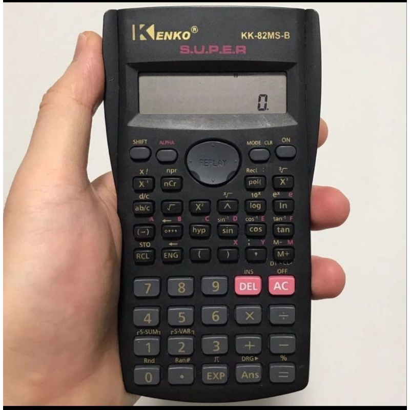 

KENKO 82ms - Kalkulator Ujian Ilmiah sin cos tan